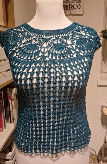 Tunika/Shirt/Kleid Fairy Whisper, Häkelanleitung