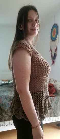 Tunika/Shirt/Kleid Fairy Whisper, Häkelanleitung