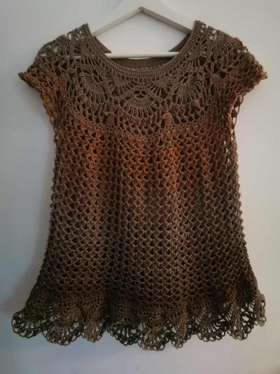 Tunika/Shirt/Kleid Fairy Whisper, Häkelanleitung