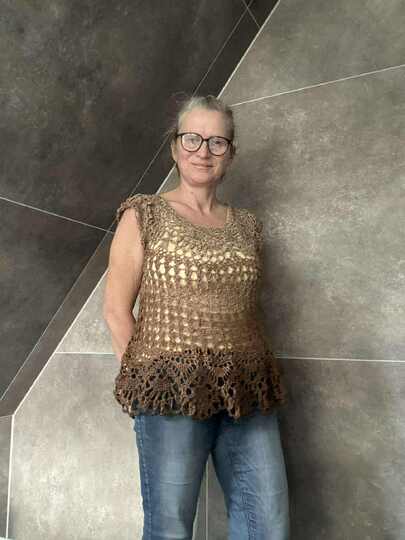 Tunika/Shirt/Kleid Fairy Whisper, Häkelanleitung