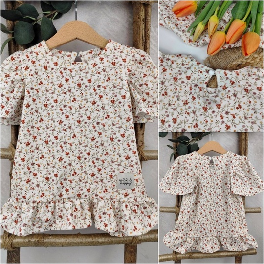 E-Book Schnittmuster Veilchenzart Gr. 74 bis 164