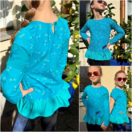 E-Book Schnittmuster Veilchenzart Gr. 74 bis 164