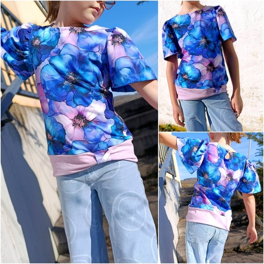 E-Book Schnittmuster Veilchenzart Gr. 74 bis 164