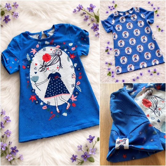 E-Book Schnittmuster Veilchenzart Gr. 74 bis 164