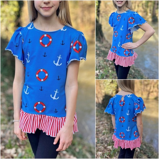 E-Book Schnittmuster Veilchenzart Gr. 74 bis 164