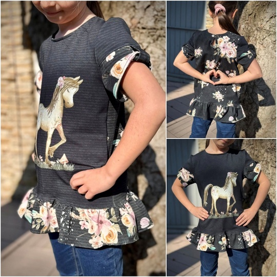 E-Book Schnittmuster Veilchenzart Gr. 74 bis 164