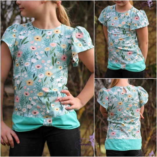 E-Book Schnittmuster Veilchenzart Gr. 74 bis 164