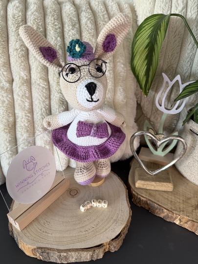 Liebevolle Häkelanleitung für Hasenpaar (Amigurumi; PDF; deutsch)