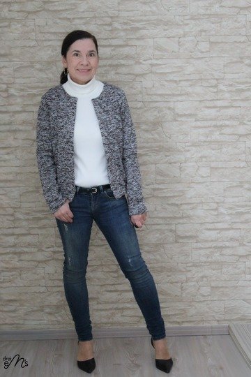 Ebook Cardigan VEJANO Gr. 34-54 Schnittmuster PDF