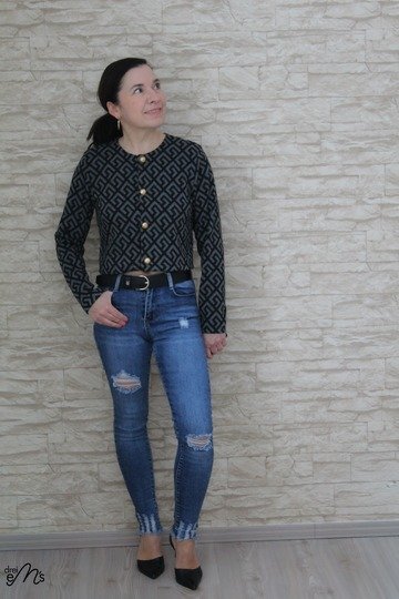 Ebook Cardigan VEJANO Gr. 34-54 Schnittmuster PDF