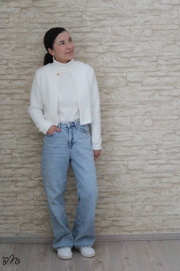 Ebook Cardigan VEJANO Gr. 34-54 Schnittmuster PDF