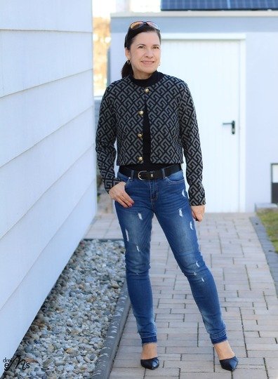 Ebook Cardigan VEJANO Gr. 34-54 Schnittmuster PDF