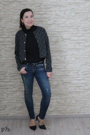 Ebook Cardigan VEJANO Gr. 34-54 Schnittmuster PDF