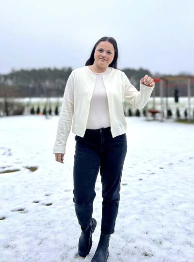 Ebook Cardigan VEJANO Gr. 34-54 Schnittmuster PDF