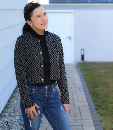 Ebook Cardigan VEJANO Gr. 34-54 Schnittmuster PDF