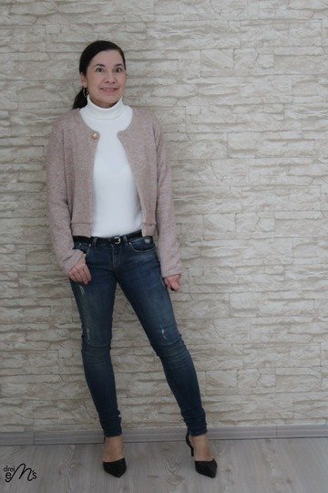 Ebook Cardigan VEJANO Gr. 34-54 Schnittmuster PDF