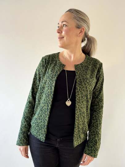 Ebook Cardigan VEJANO Gr. 34-54 Schnittmuster PDF