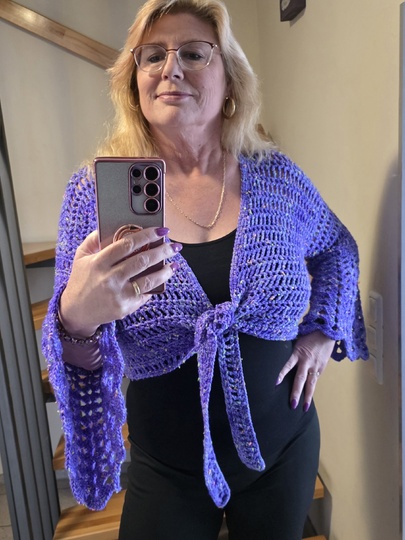 Häkelanleitung 2 in 1 Bolero-Jäckchen oder Wickeljacke Nicki