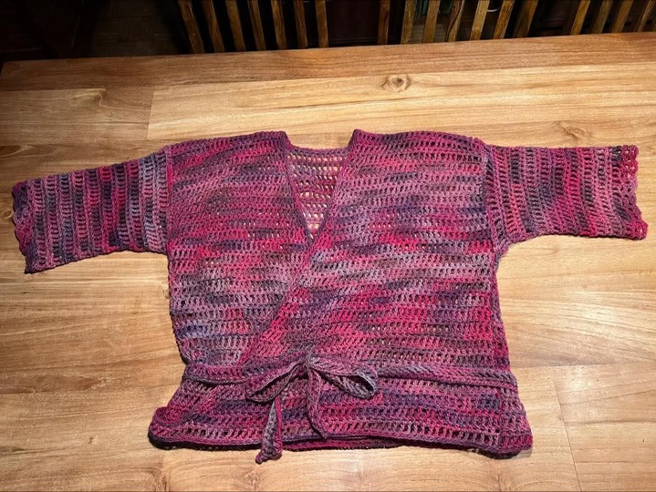 Häkelanleitung 2 in 1 Bolero-Jäckchen oder Wickeljacke Nicki