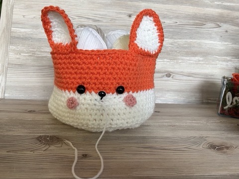 Häkelanleitung Wollschale Fuchs