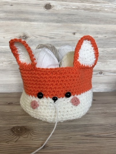 Häkelanleitung Wollschale Fuchs