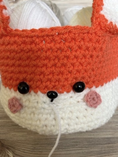 Häkelanleitung Wollschale Fuchs