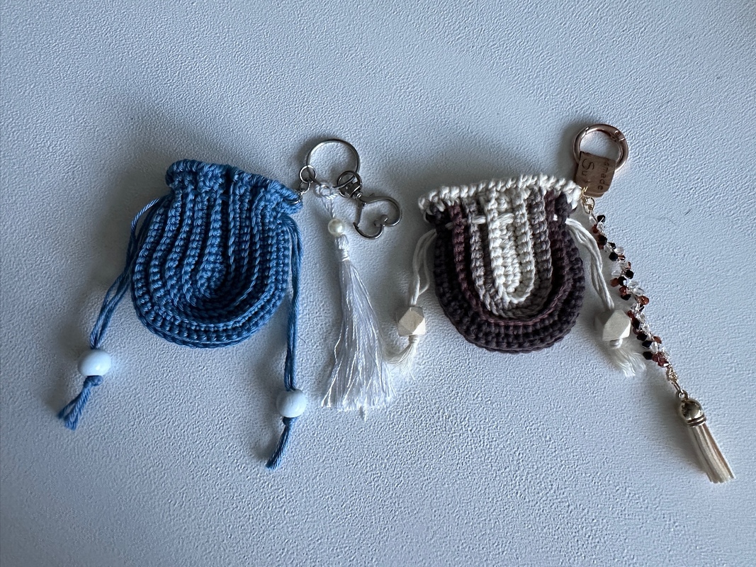 Boho Bag – Crochet pattern for a stylish Boho-style keychain - Image 3