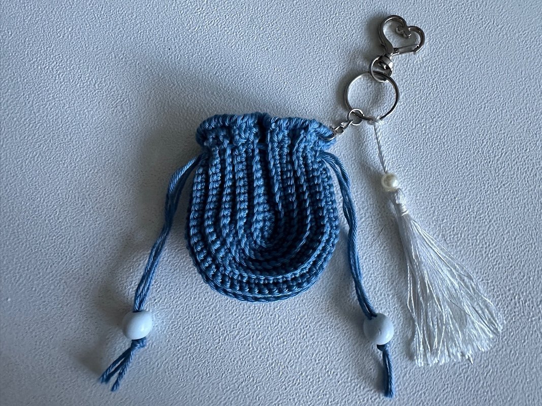 Mini Boho Bag – Häkelanleitung für einen stylischen Schlüsselanhänger - Bild 4