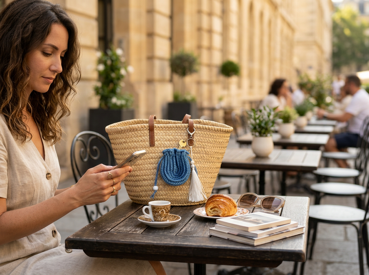 Mini Boho Bag – Häkelanleitung für einen stylischen Schlüsselanhänger