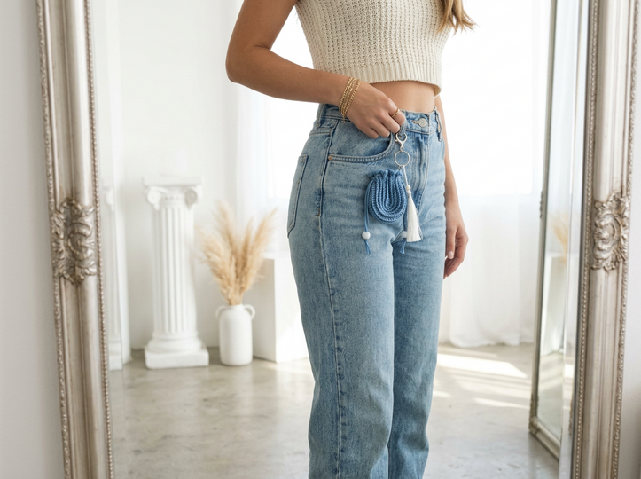 Mini Boho Bag – Häkelanleitung für einen stylischen Schlüsselanhänger