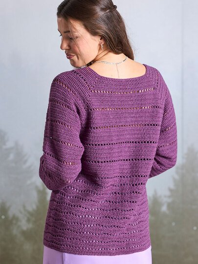 RAGLANJACKE FRANKA, gestrickt