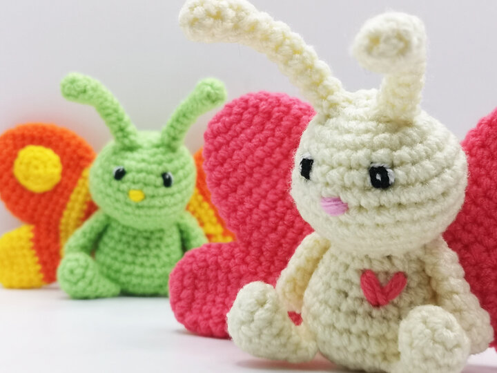 Butterfly - crochet pattern PDF by NiggyArts