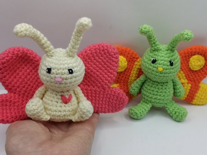 Butterfly - crochet pattern PDF by NiggyArts