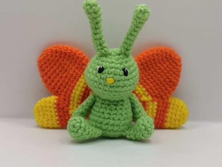 Schmetterling - Häkelanleitung PDF Amigurumi von NiggyArts