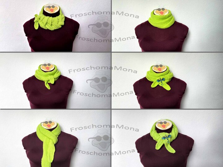 Minituch Dana Minischal stricken Strickanleitung kostenlos Gratisanleitung