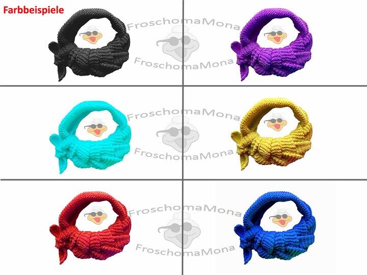 Minituch Dana Minischal stricken Strickanleitung kostenlos Gratisanleitung