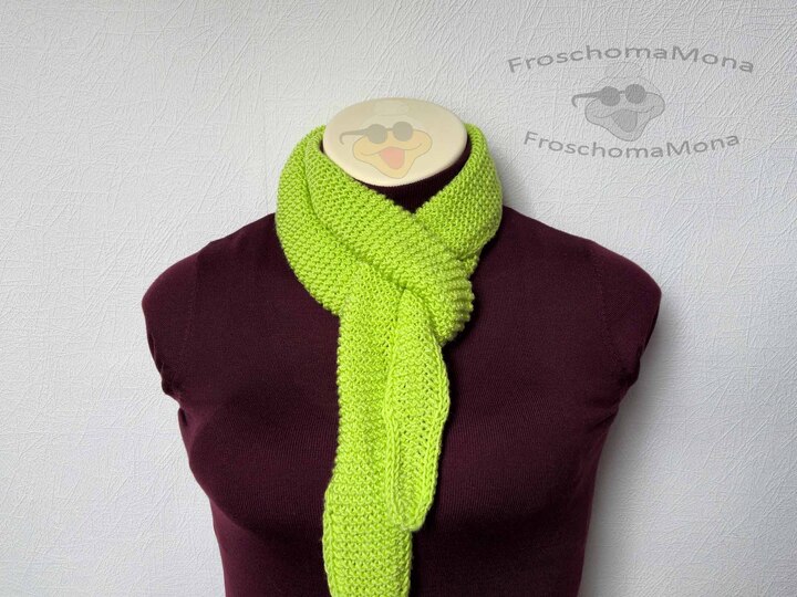 Minituch Dana Minischal stricken Strickanleitung kostenlos Gratisanleitung