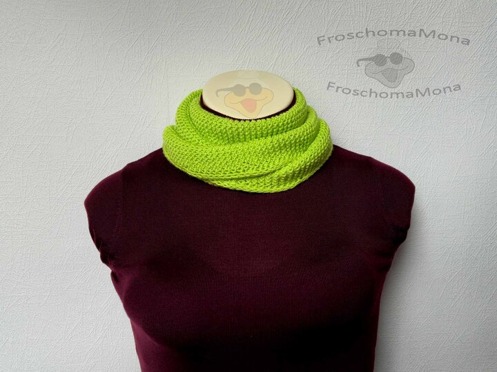 Minituch Dana Minischal stricken Strickanleitung kostenlos Gratisanleitung