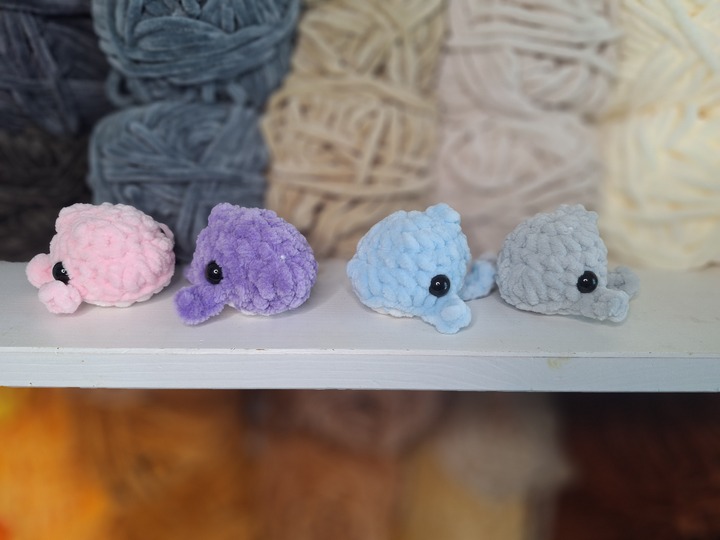 Häkelanleitung Mini Delfin PDF Tutorial