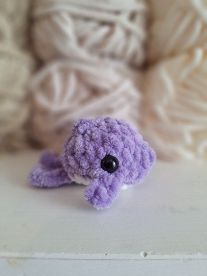 Häkelanleitung Mini Delfin PDF Tutorial