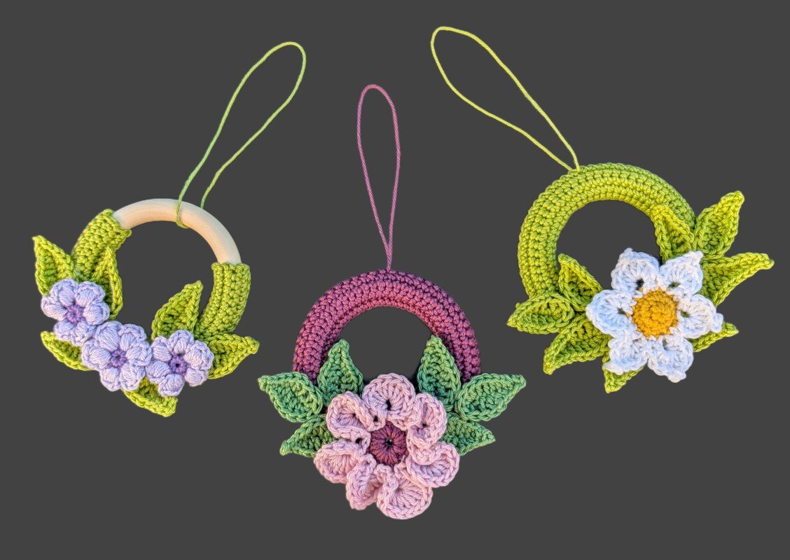 BLUMENKRÄNZE - Häkelanleitung - Bild 6