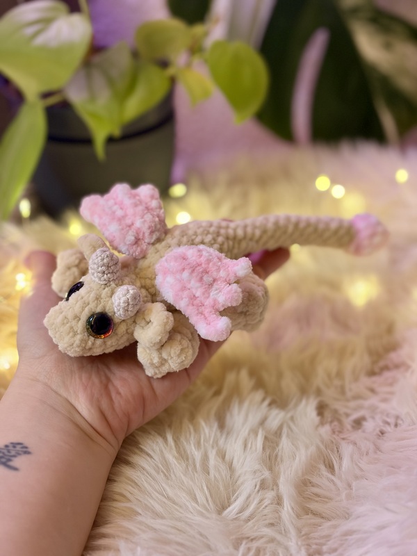 Mini-Drache – Häkelanleitung