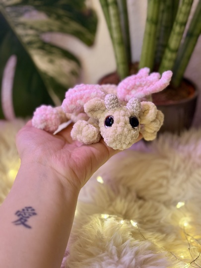 Mini-Drache – Häkelanleitung