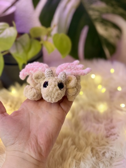 Mini-Drache – Häkelanleitung