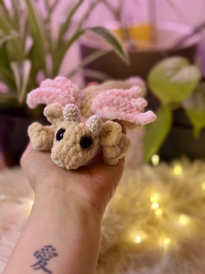 Mini-Drache – Häkelanleitung