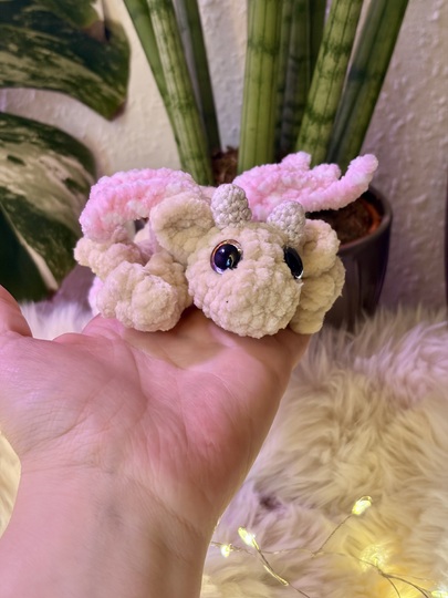 Mini-Drache – Häkelanleitung