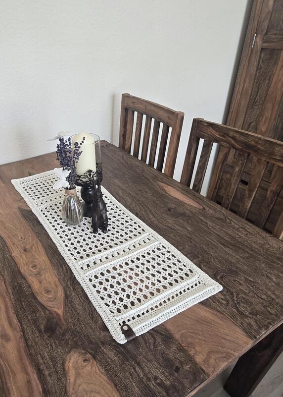 Häkelanleitung Tischläufer ''Svea'' - Bild 2