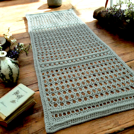 Häkelanleitung Tischläufer ''Svea''