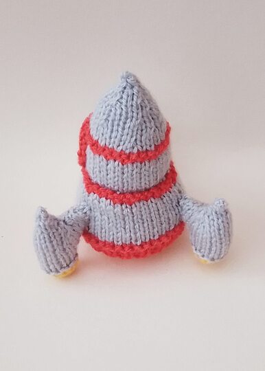 TeaCosyFolk's Rocket Chocolate Orange Cosy Knitting Pattern