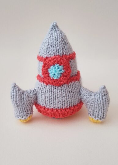 TeaCosyFolk's Rocket Chocolate Orange Cosy Knitting Pattern